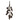 Hanging Bells & Pine cones string: 70cm (L) | Brown