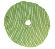 Boomrok: Groen met wit kolletjies | 120 cm 