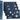 Table runner with placemats: Hessian | Blue with stars