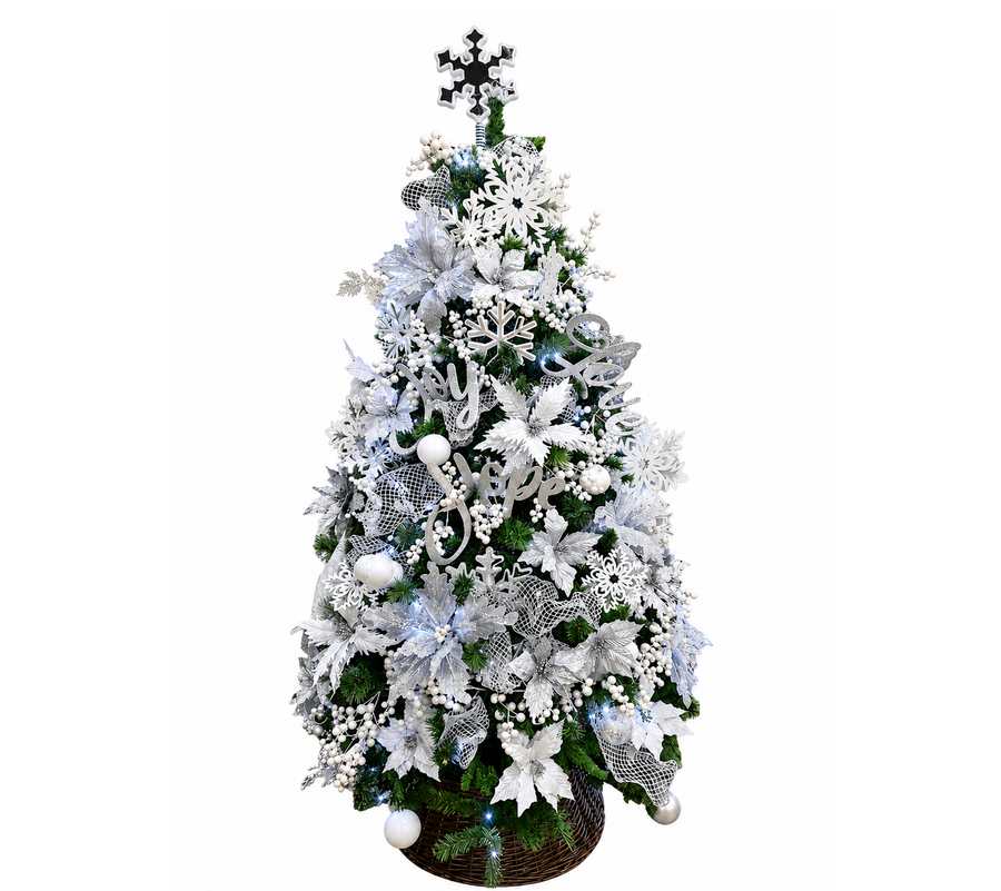 White Showroom Tree